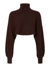 Pieces Pullover  braun