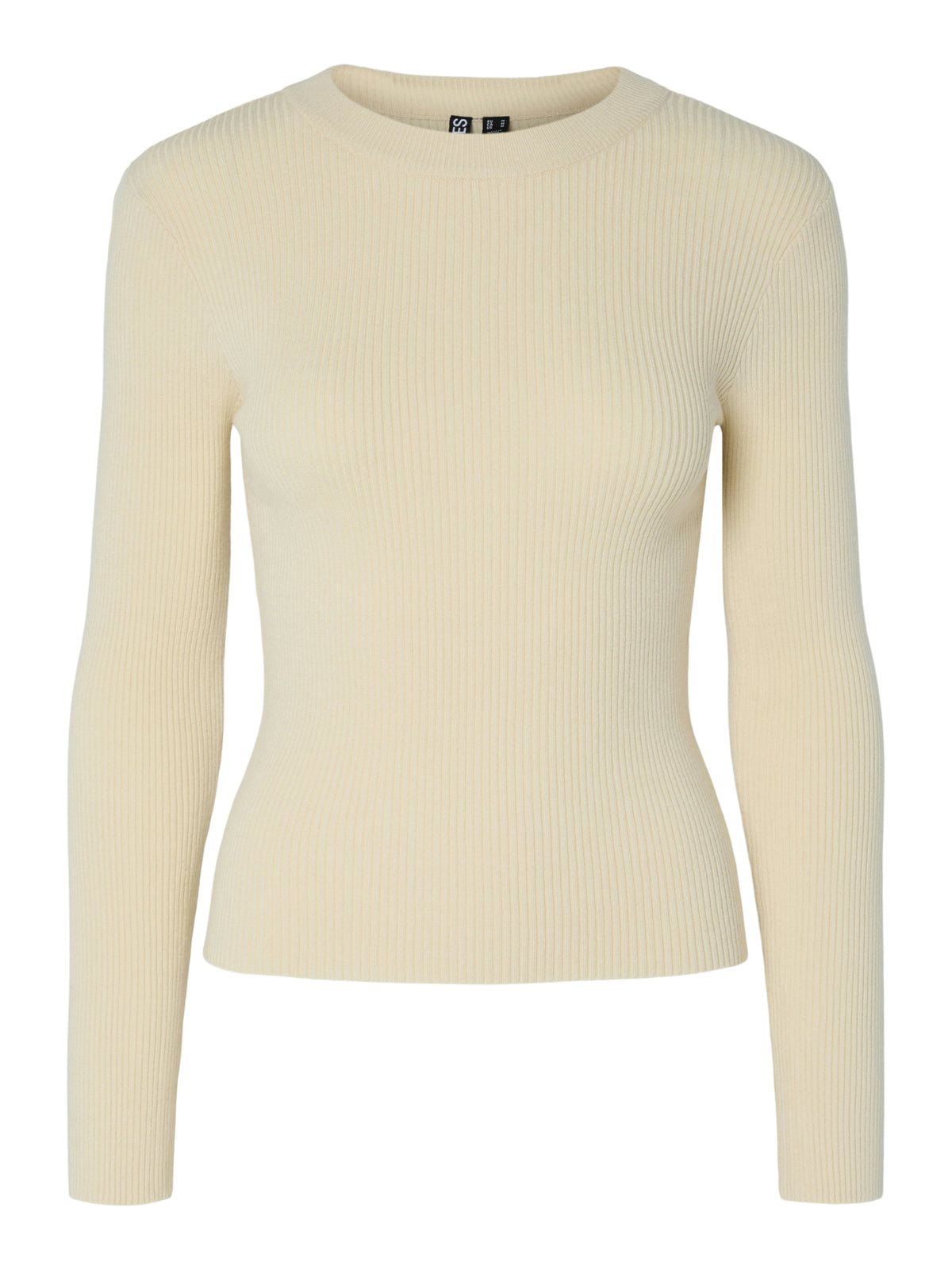 Pieces Langarmshirts  beige