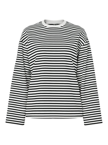 PCSADIE Langarmshirt mit Streifen