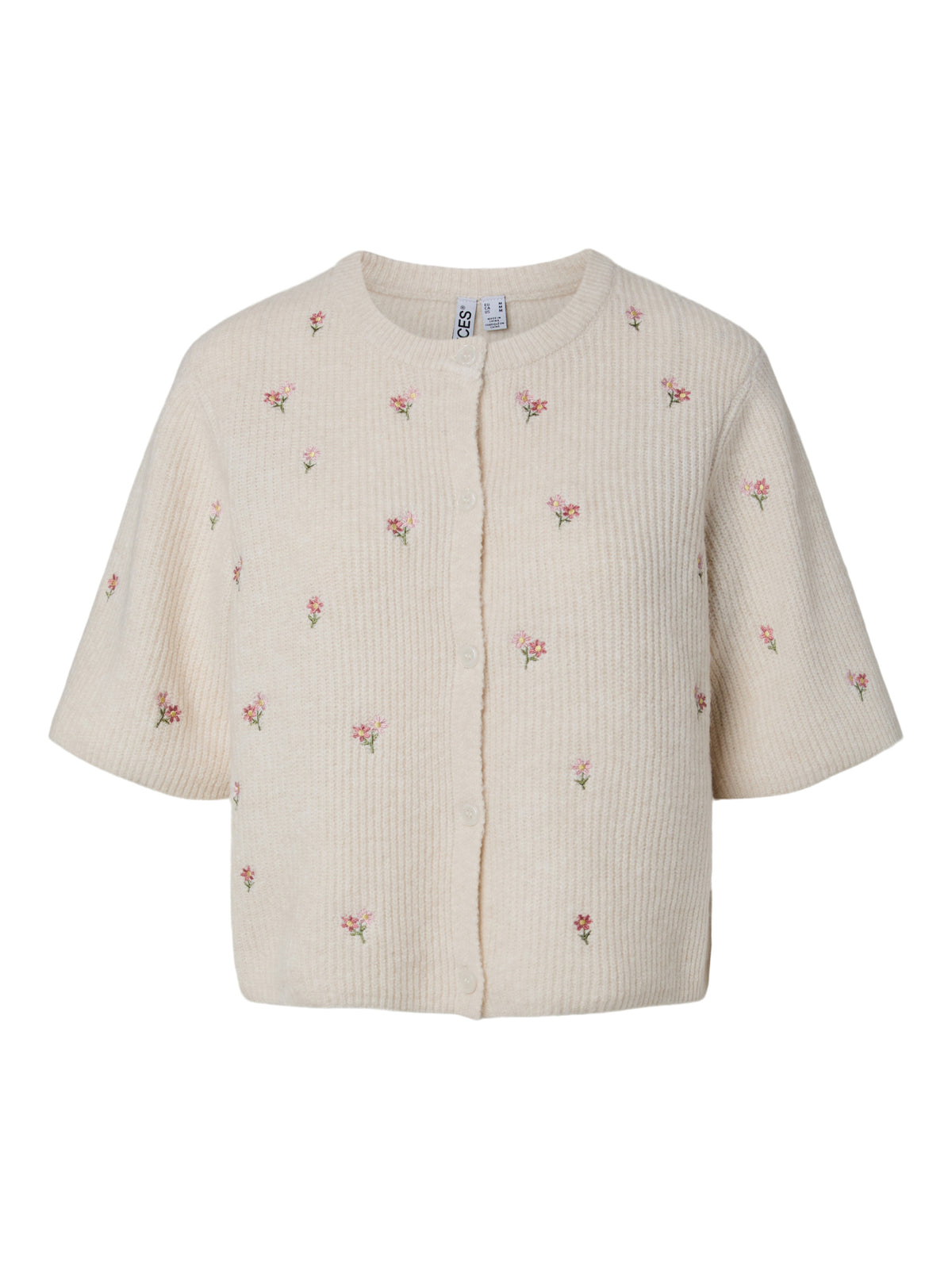 Pieces Strickjacken  beige