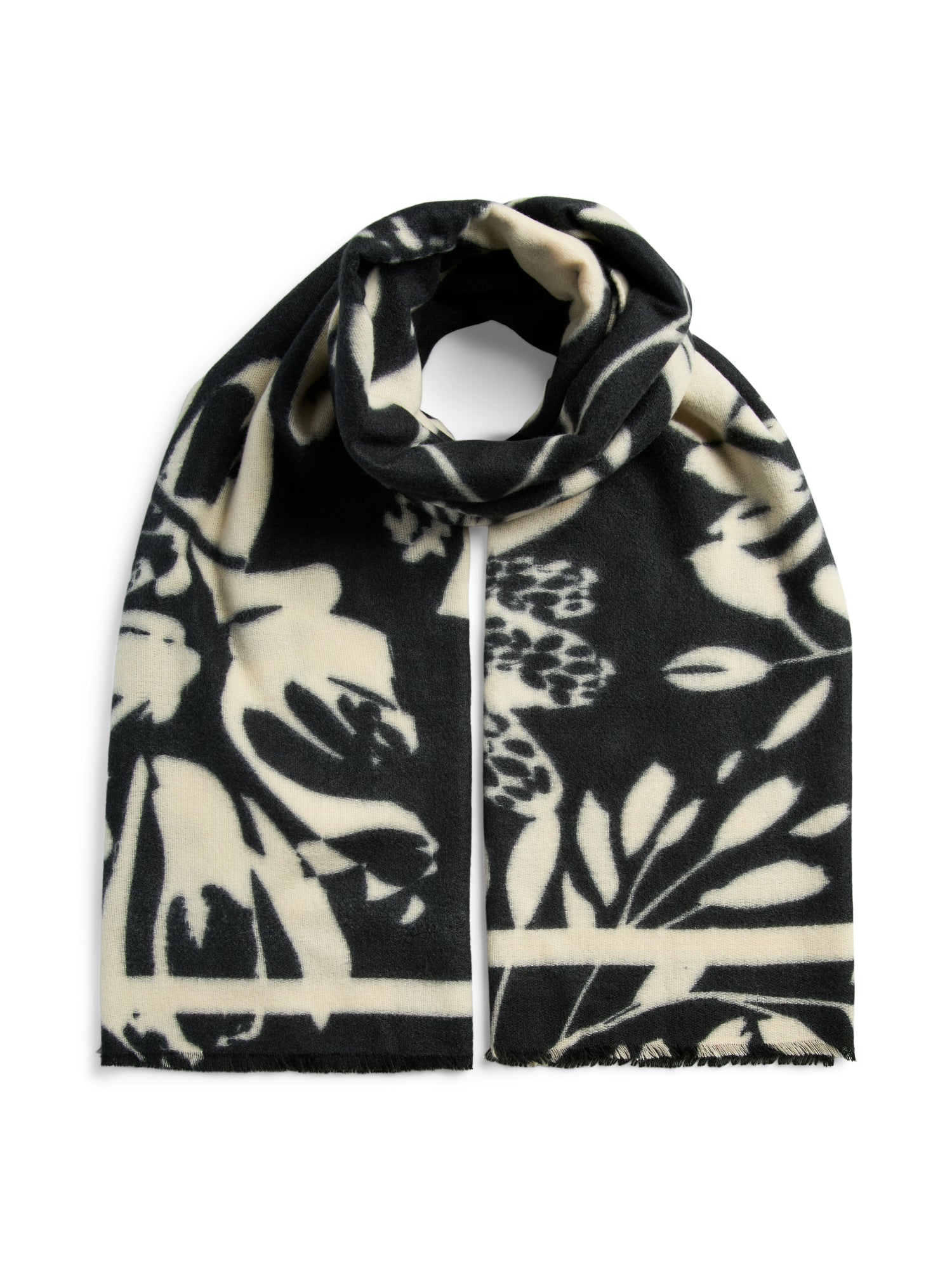 Pieces Schals  schwarz