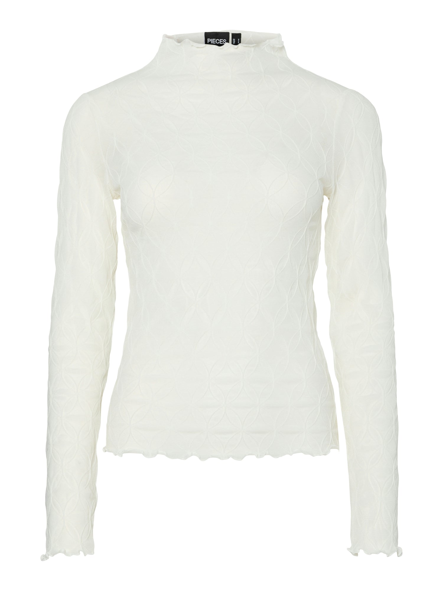 Pieces Blusen  creme