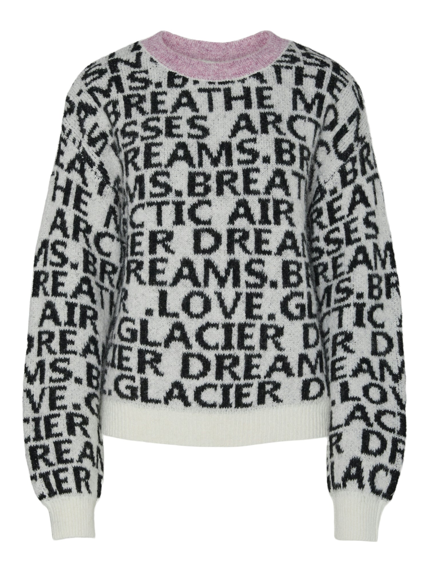 Pieces Pullover  hellgrau