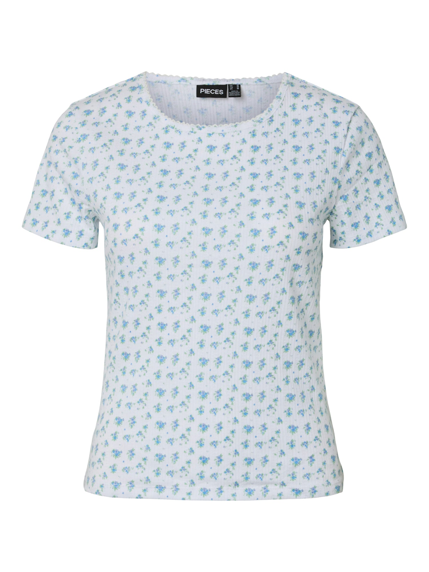 Pieces T-Shirts  hellblau