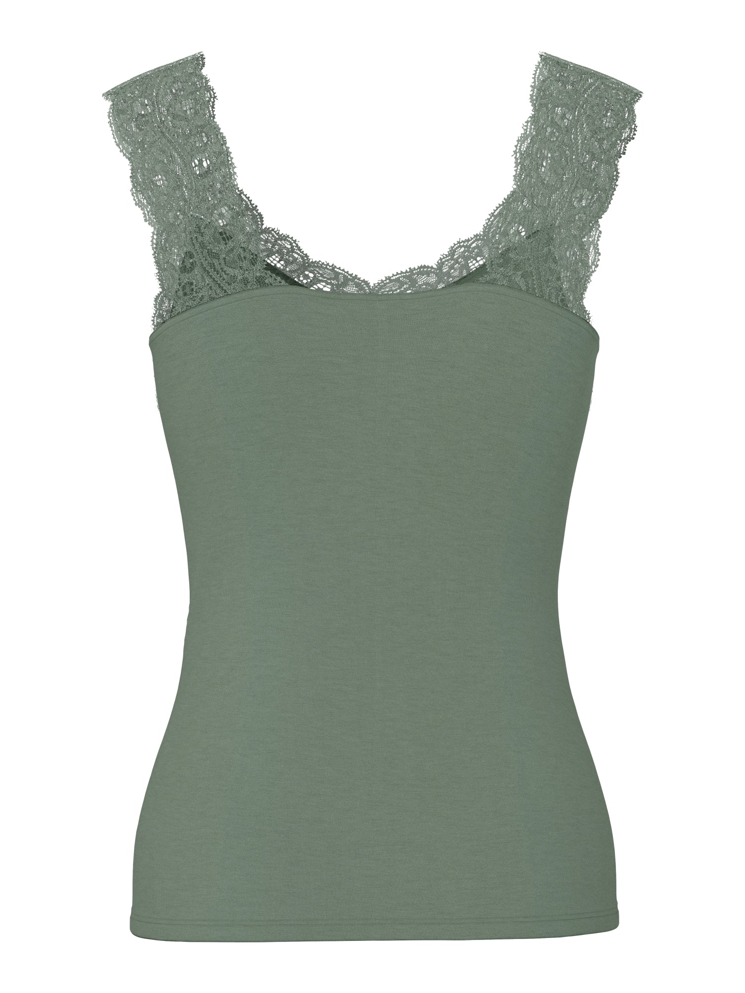 Pieces Tops  grau