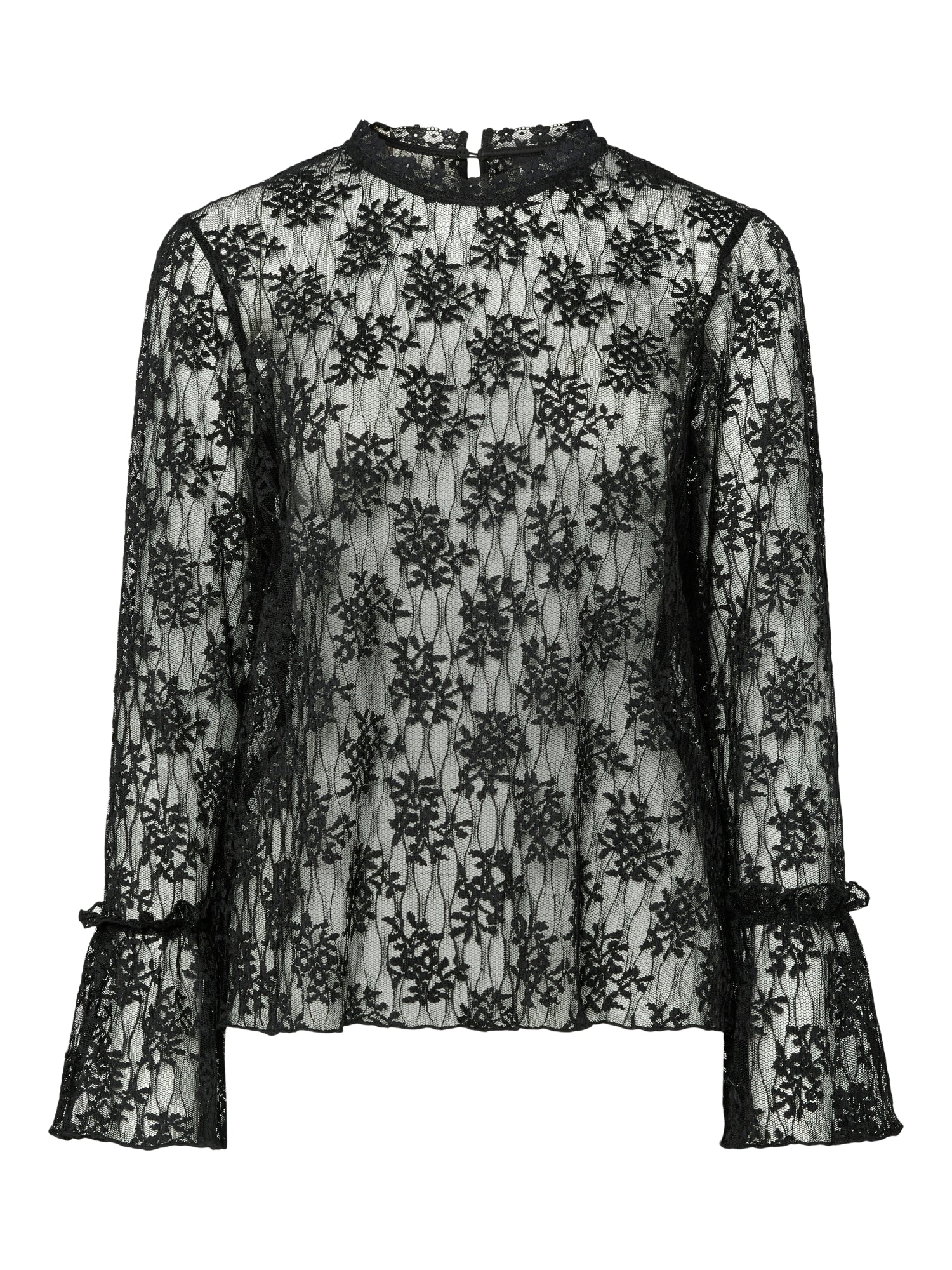 Pieces Blusen  schwarz