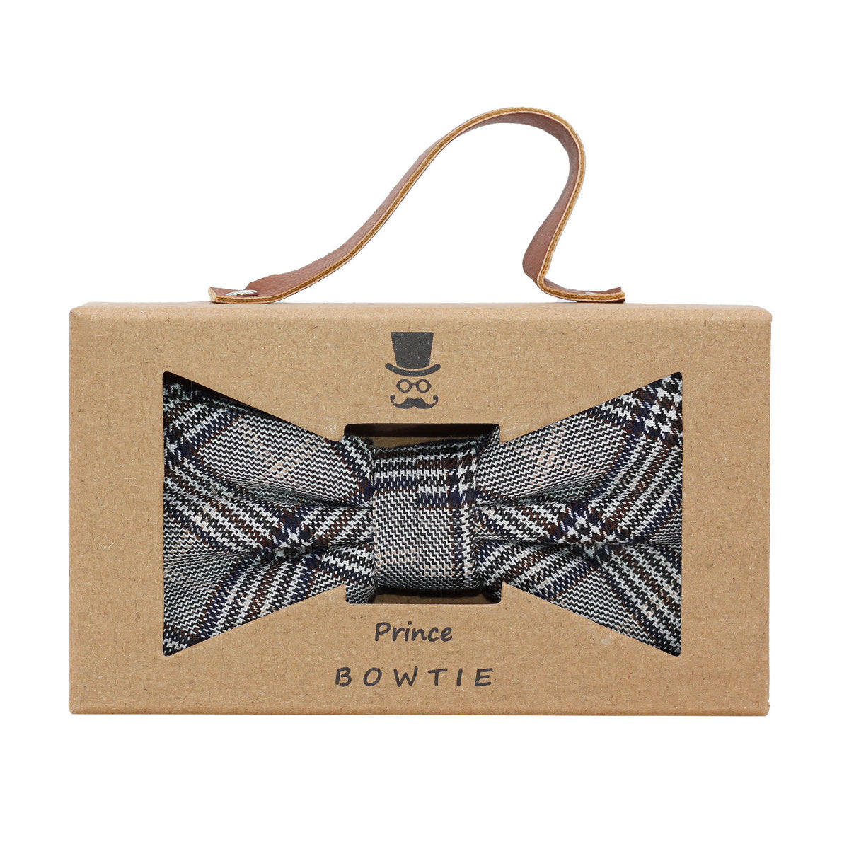 Prince Bowtie Krawatten, Fliegen  grau
