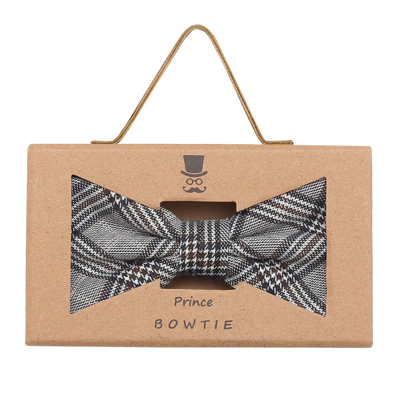 Prince Bowtie Krawatten, Fliegen  grau