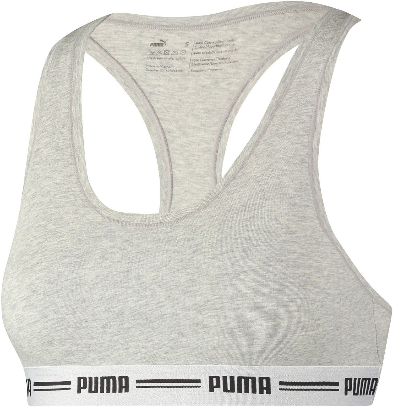 Puma Soft-BHs  hellgrau