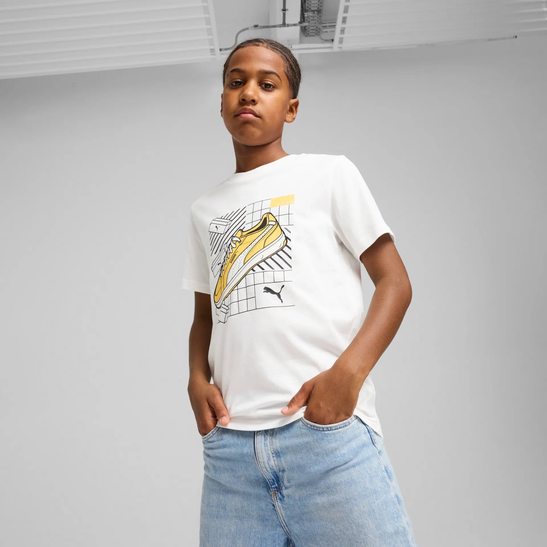 Puma Shirts  weiß