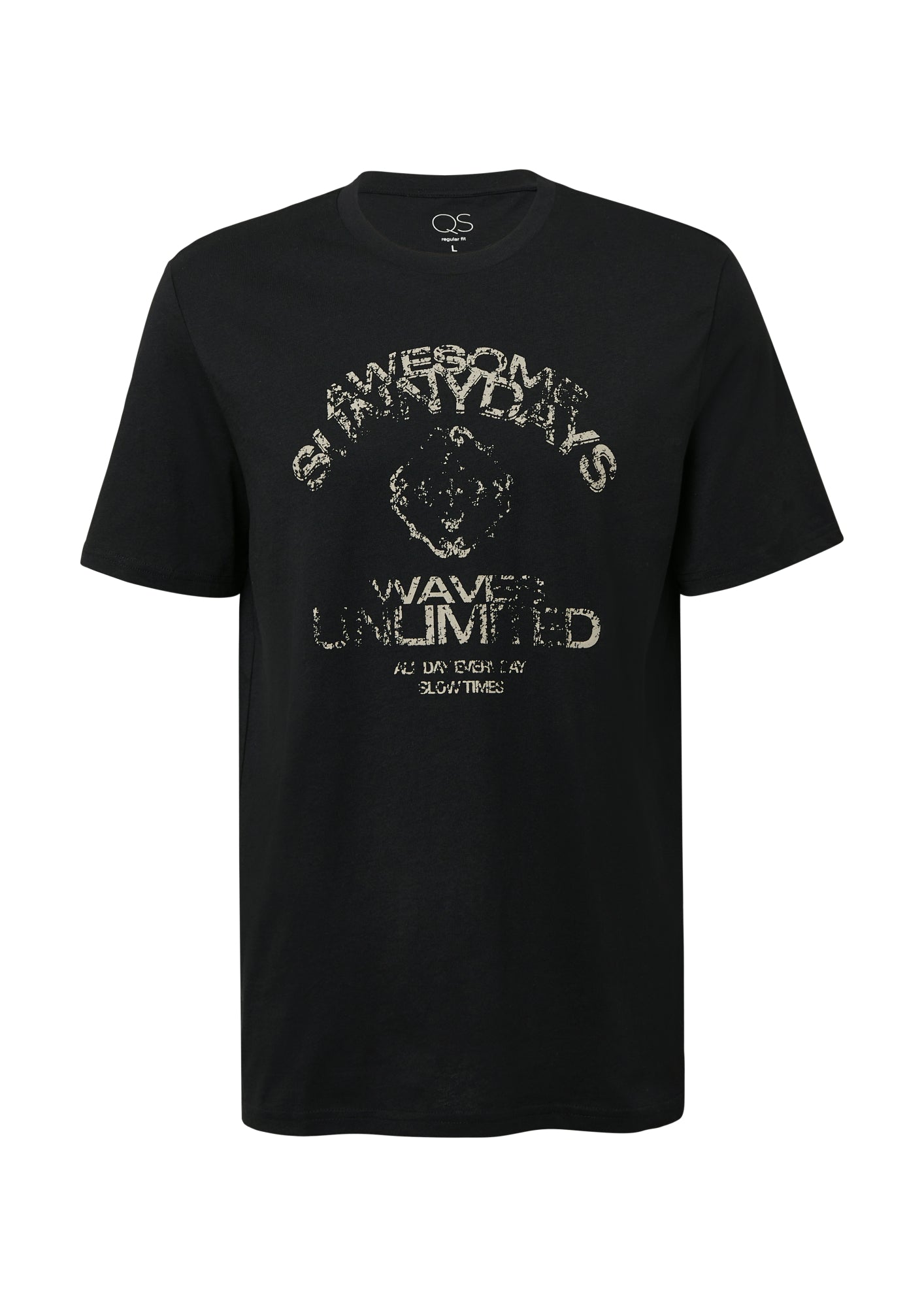 Q/S by s.Oliver T-Shirts  schwarz