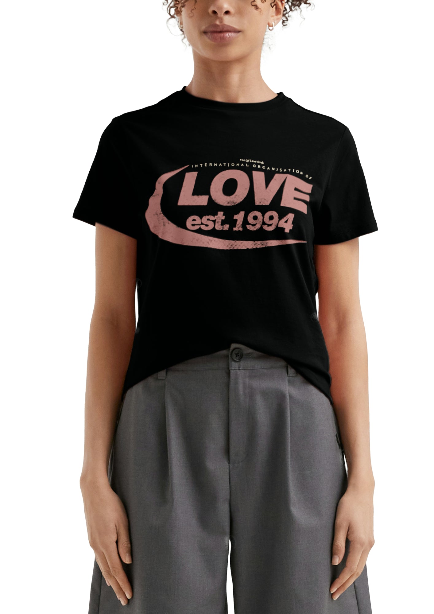 Q/S by s.Oliver T-Shirts  schwarz