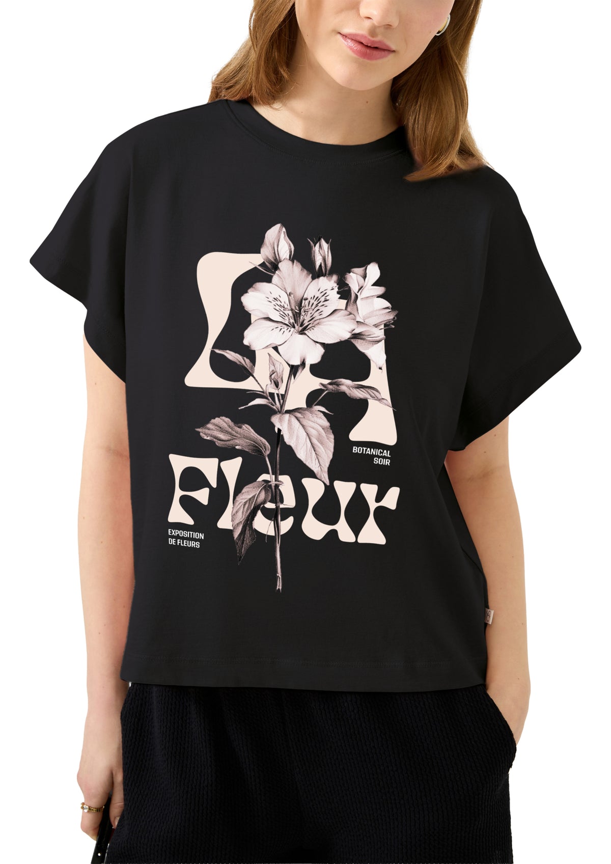 Q/S by s.Oliver T-Shirts  schwarz