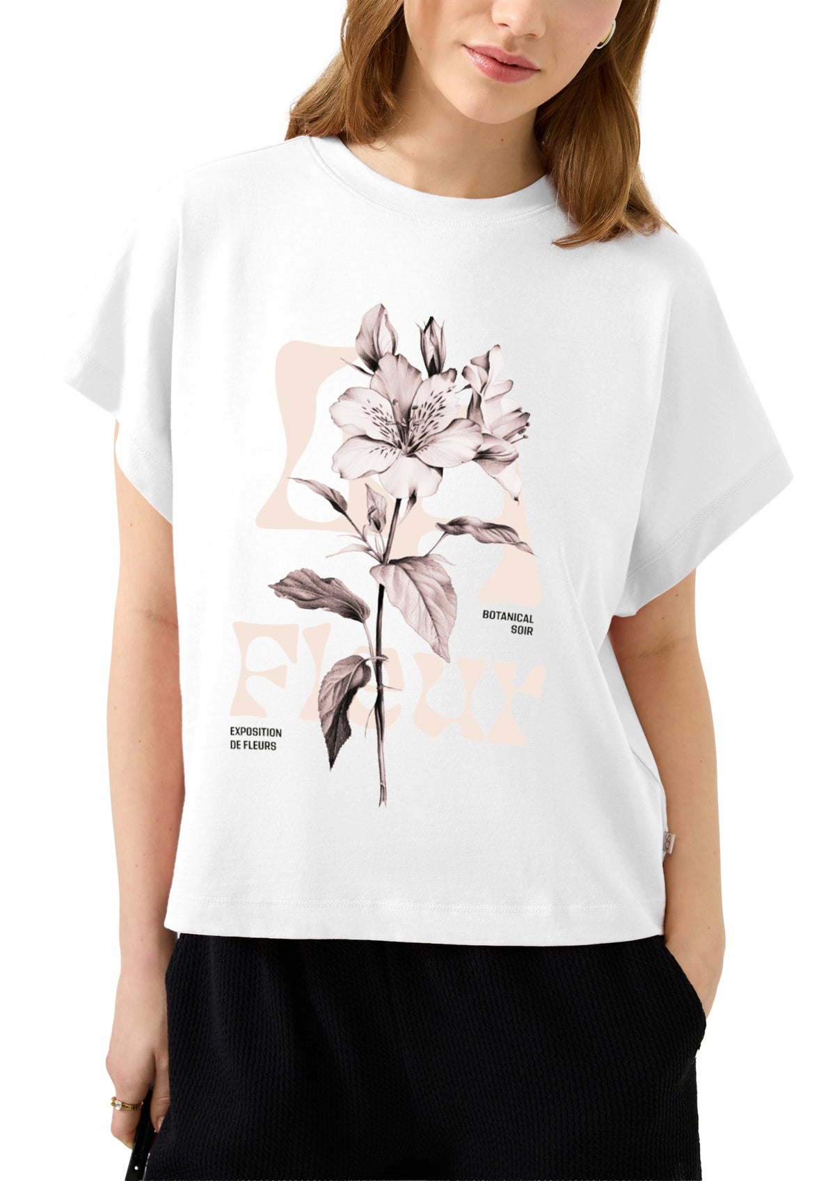 Q/S by s.Oliver T-Shirts  weiß