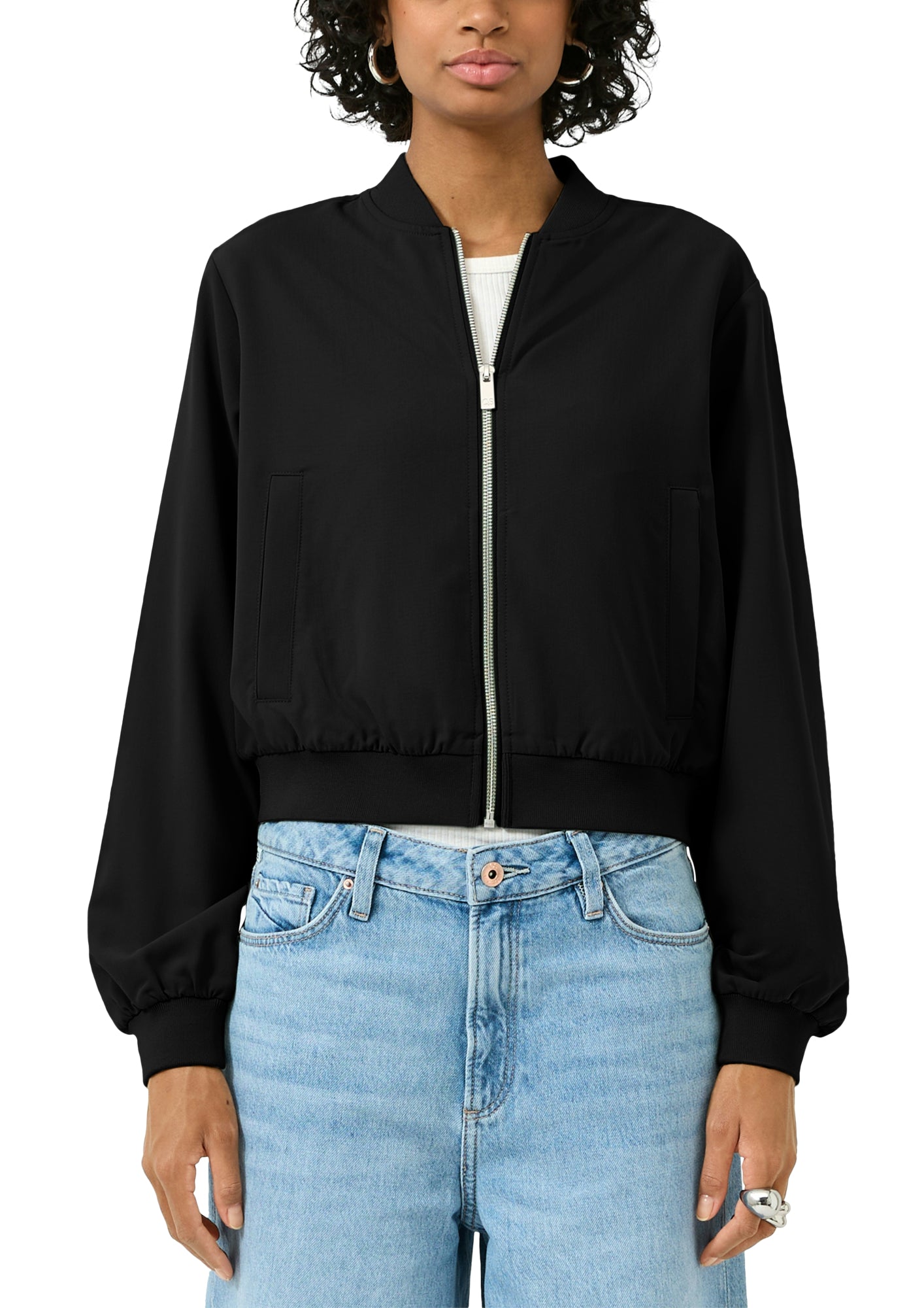 Q/S by s.Oliver Leichte Jacken  schwarz