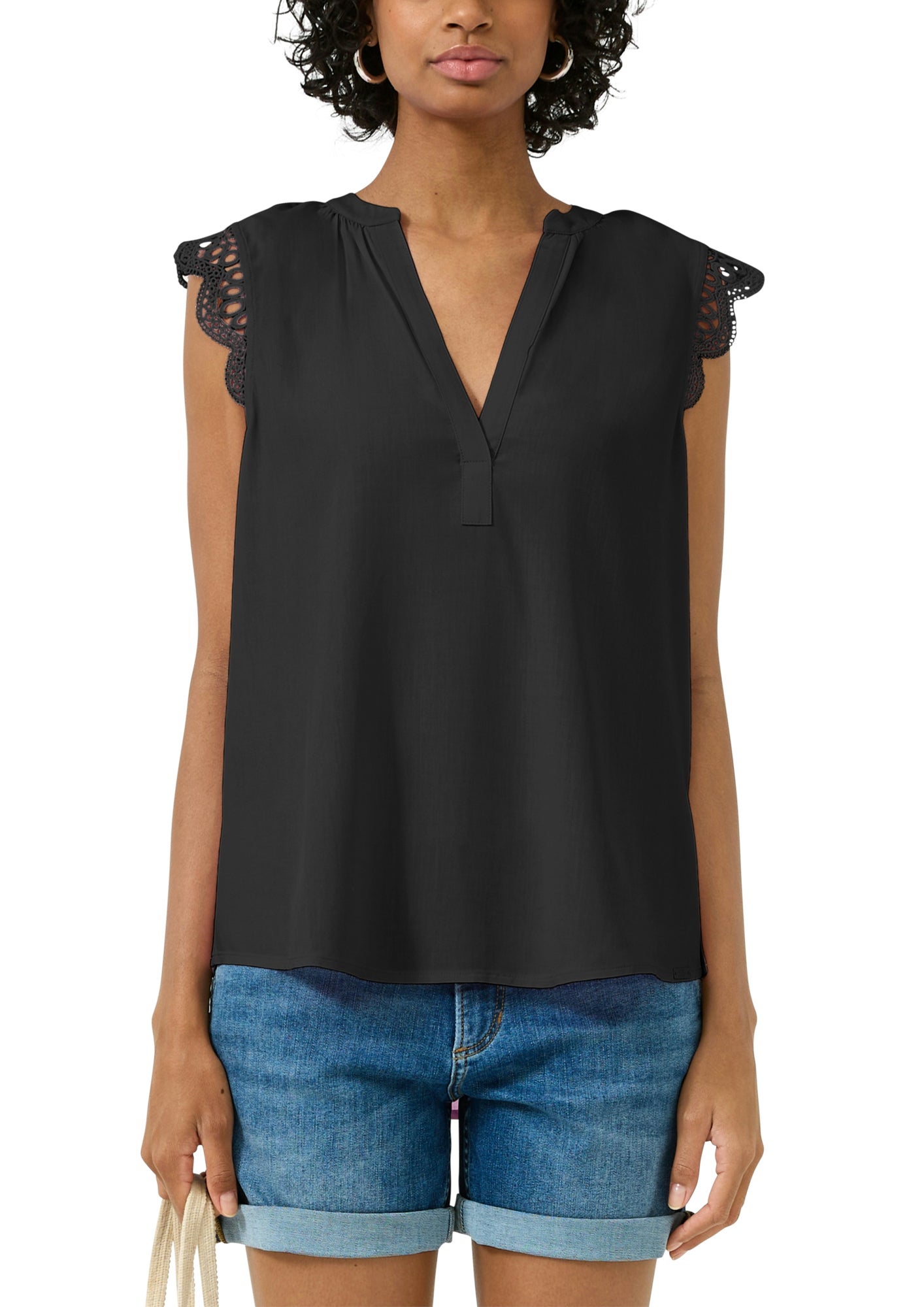 Q/S by s.Oliver Blusen  schwarz