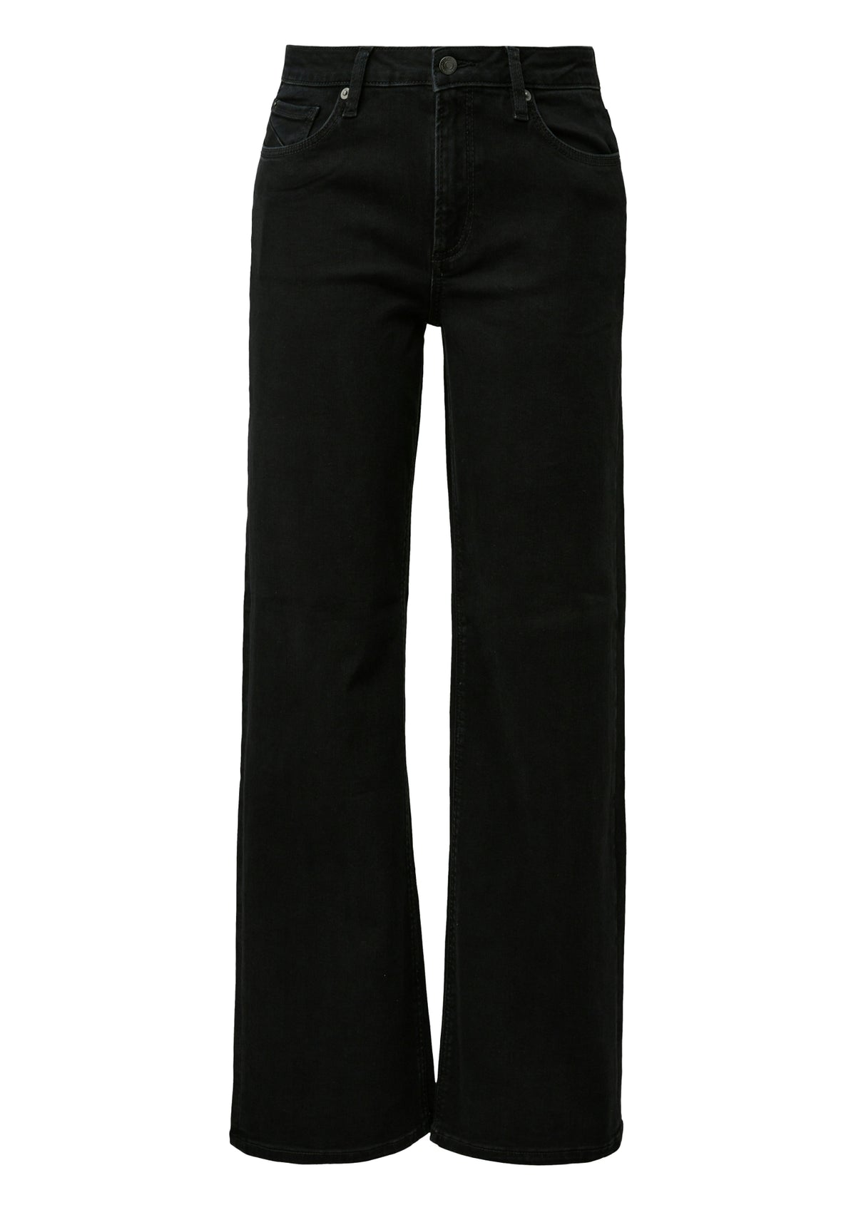 Q/S by s.Oliver Relaxed, Weit  schwarz
