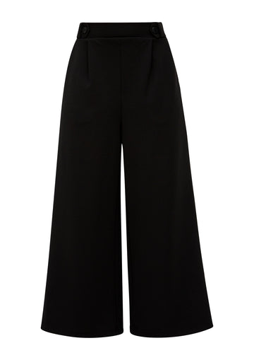Culotte aus Crêpe im Loose Fit