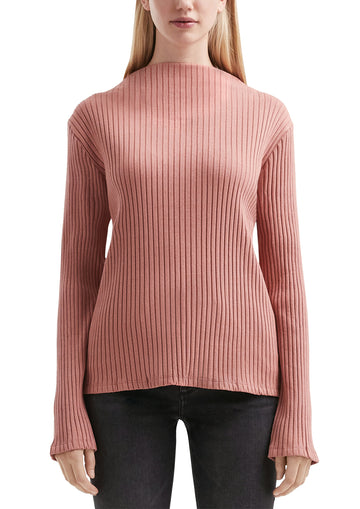 Geripptes Langarmshirt