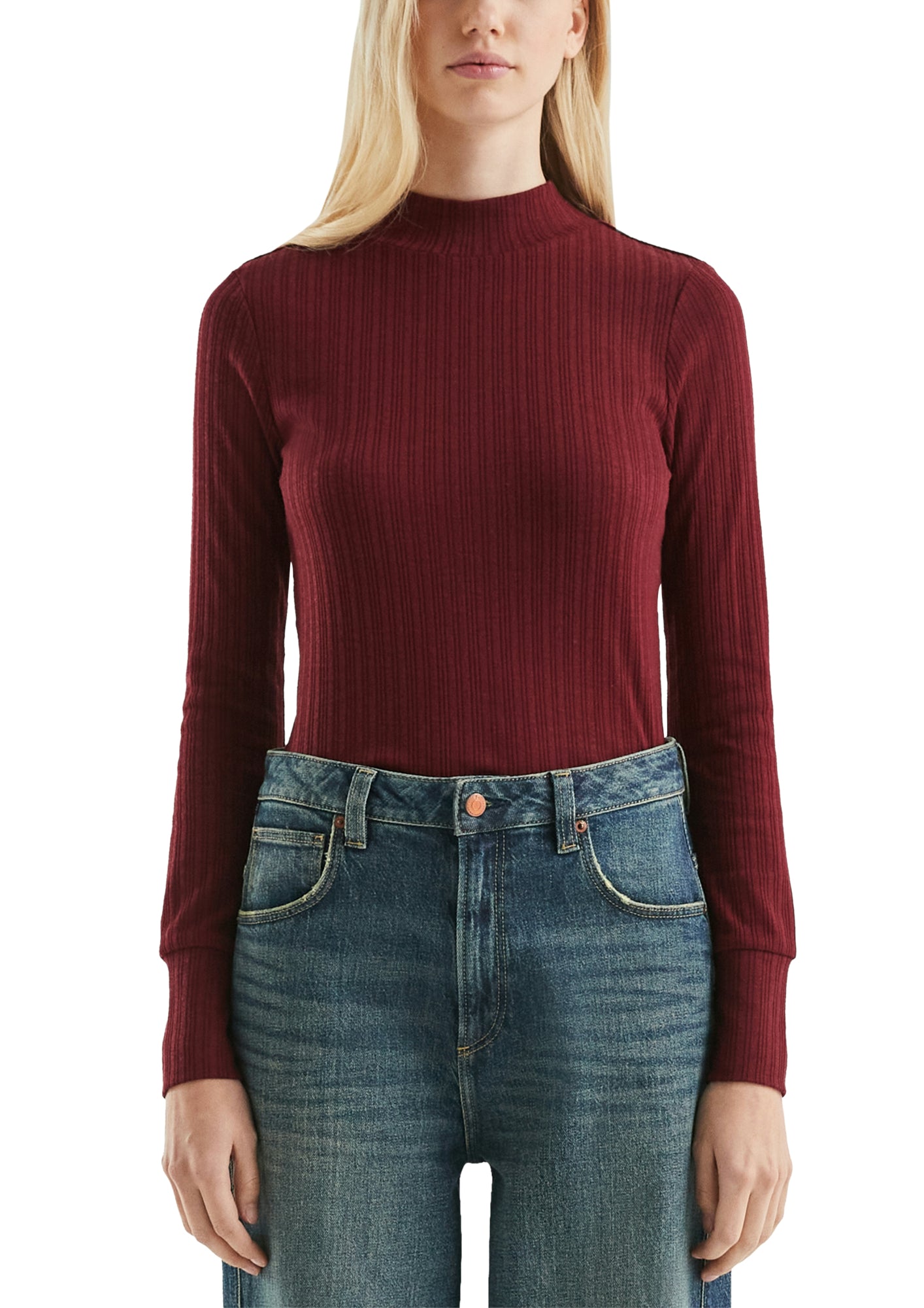 Q/S by s.Oliver Langarmshirts  rot