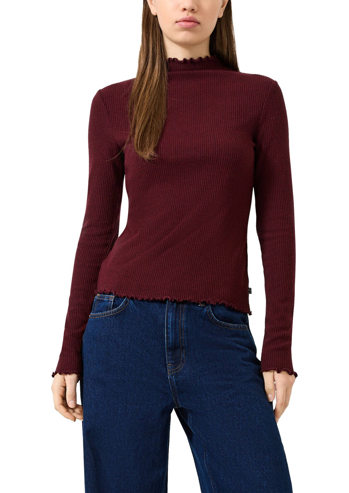Q/S by s.Oliver Langarmshirts  rot