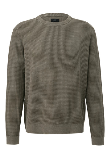 Gewaschener Strickpullover