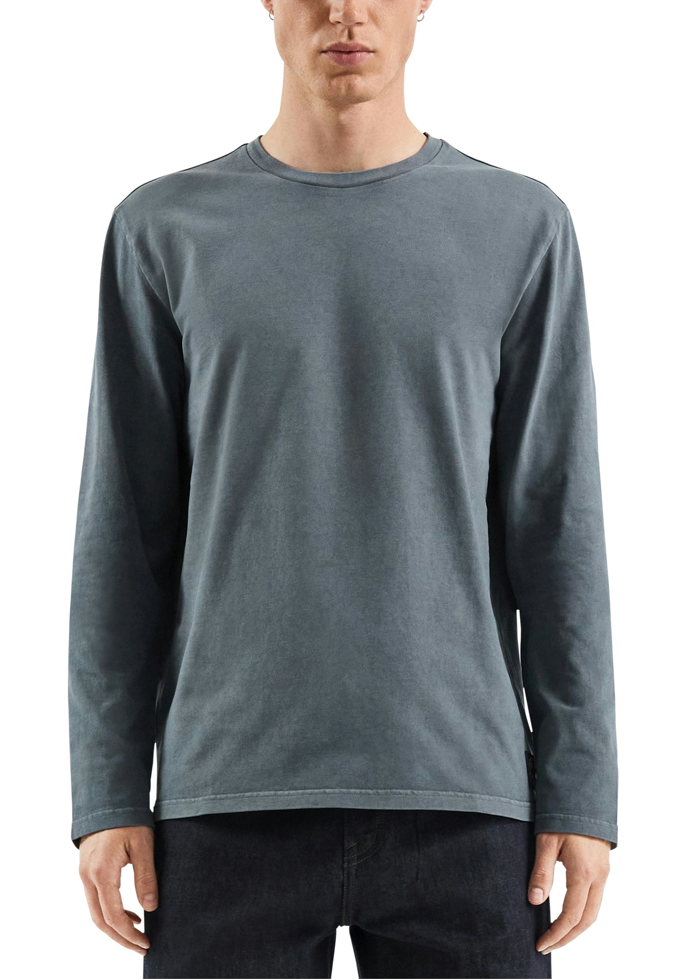 Q/S by s.Oliver Langarmshirts  blau