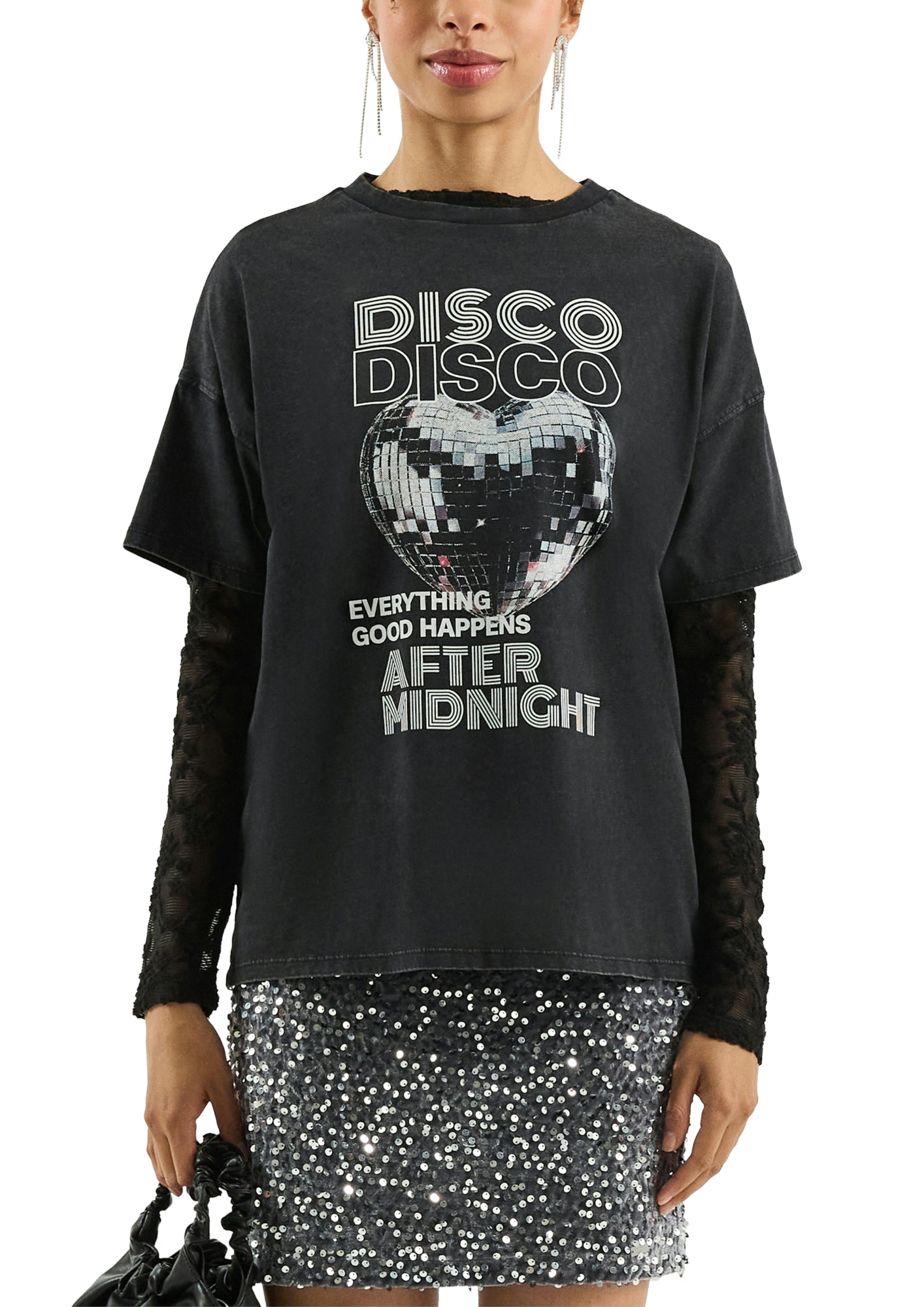 Q/S by s.Oliver T-Shirts  schwarz