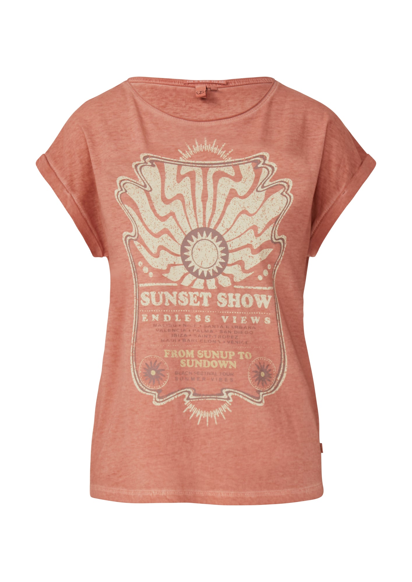 Q/S by s.Oliver T-Shirts  orange
