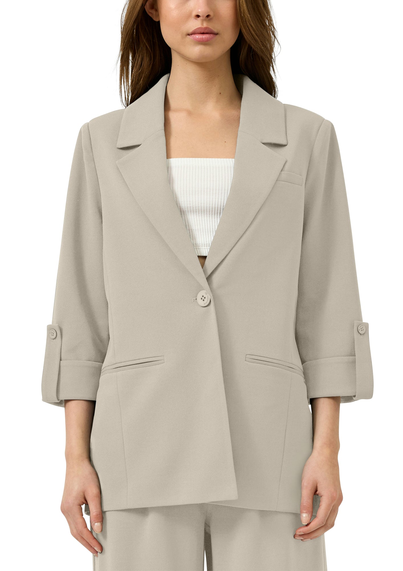 Q/S by s.Oliver Blazer  beige