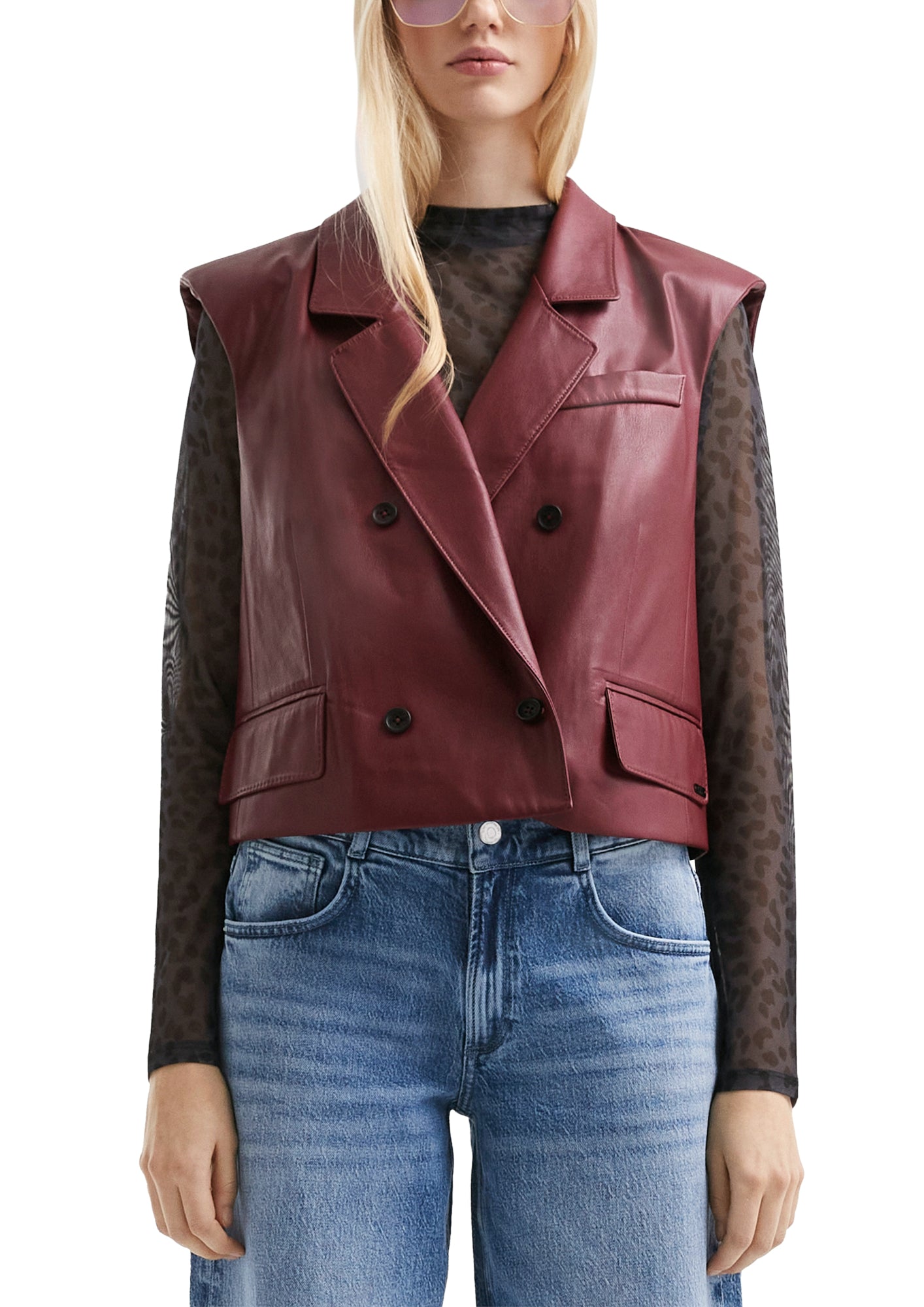 Q/S by s.Oliver Westen  rot