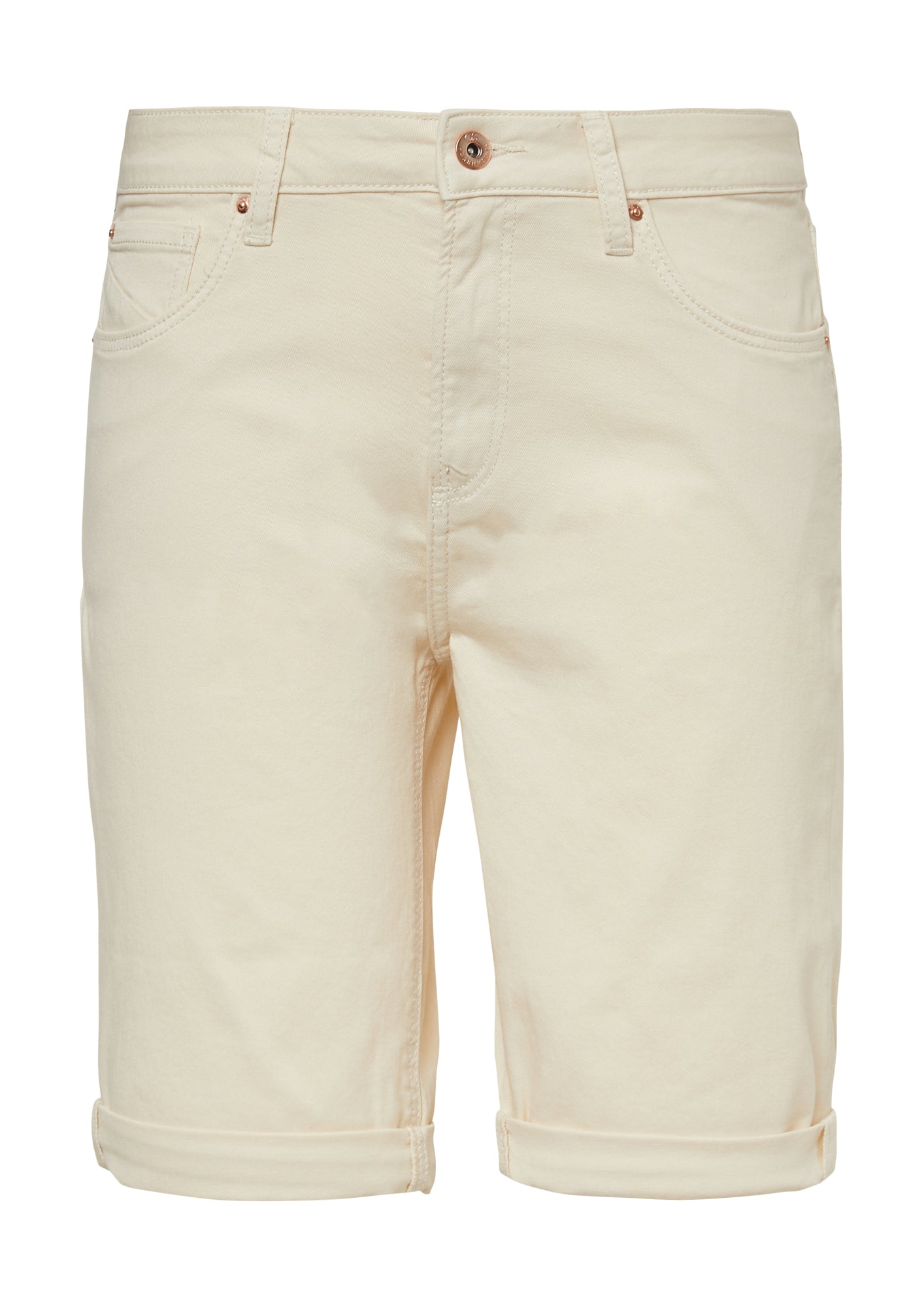 Q/S by s.Oliver Jeansshorts  beige