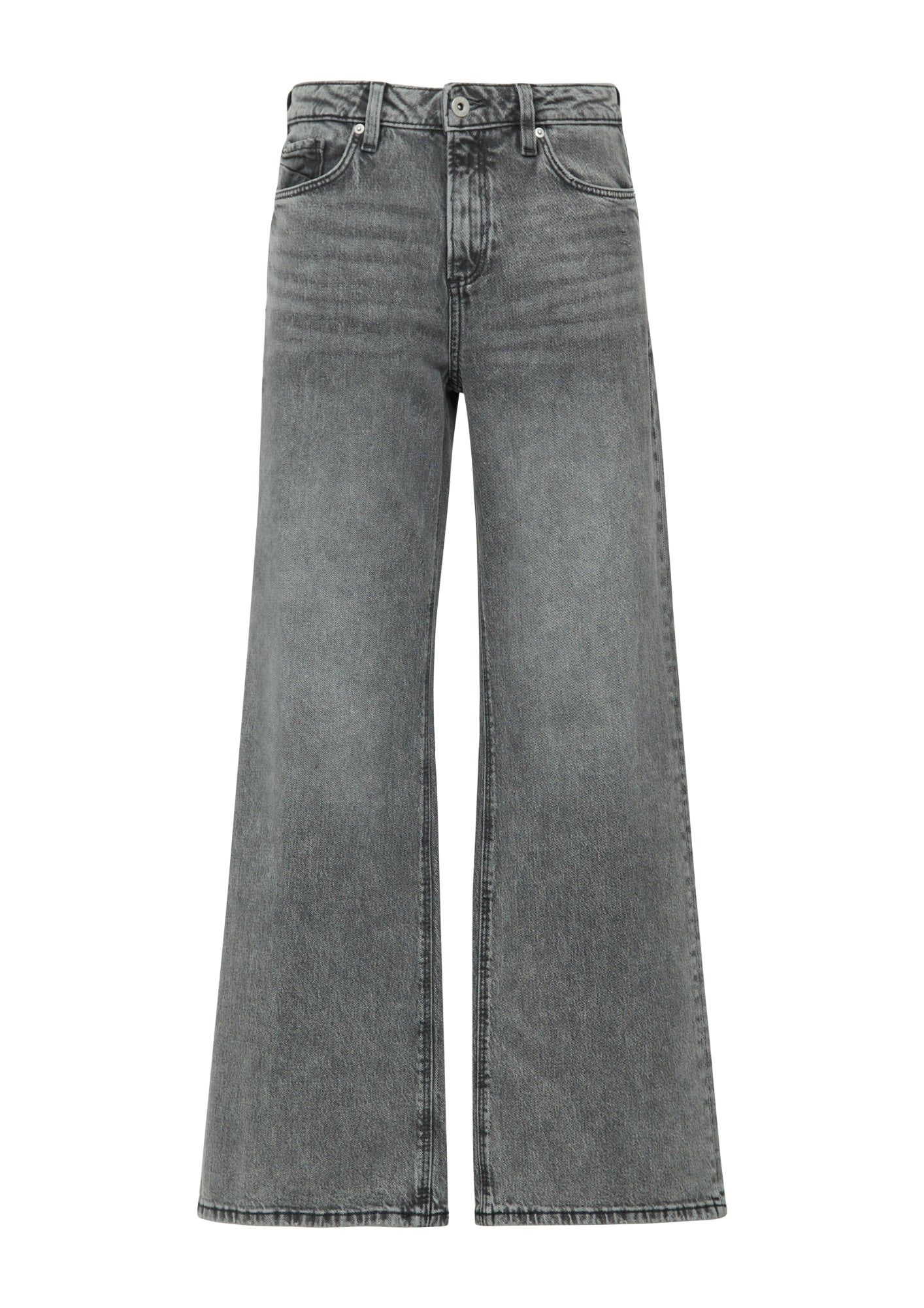 Q/S by s.Oliver Relaxed, Weit  grau