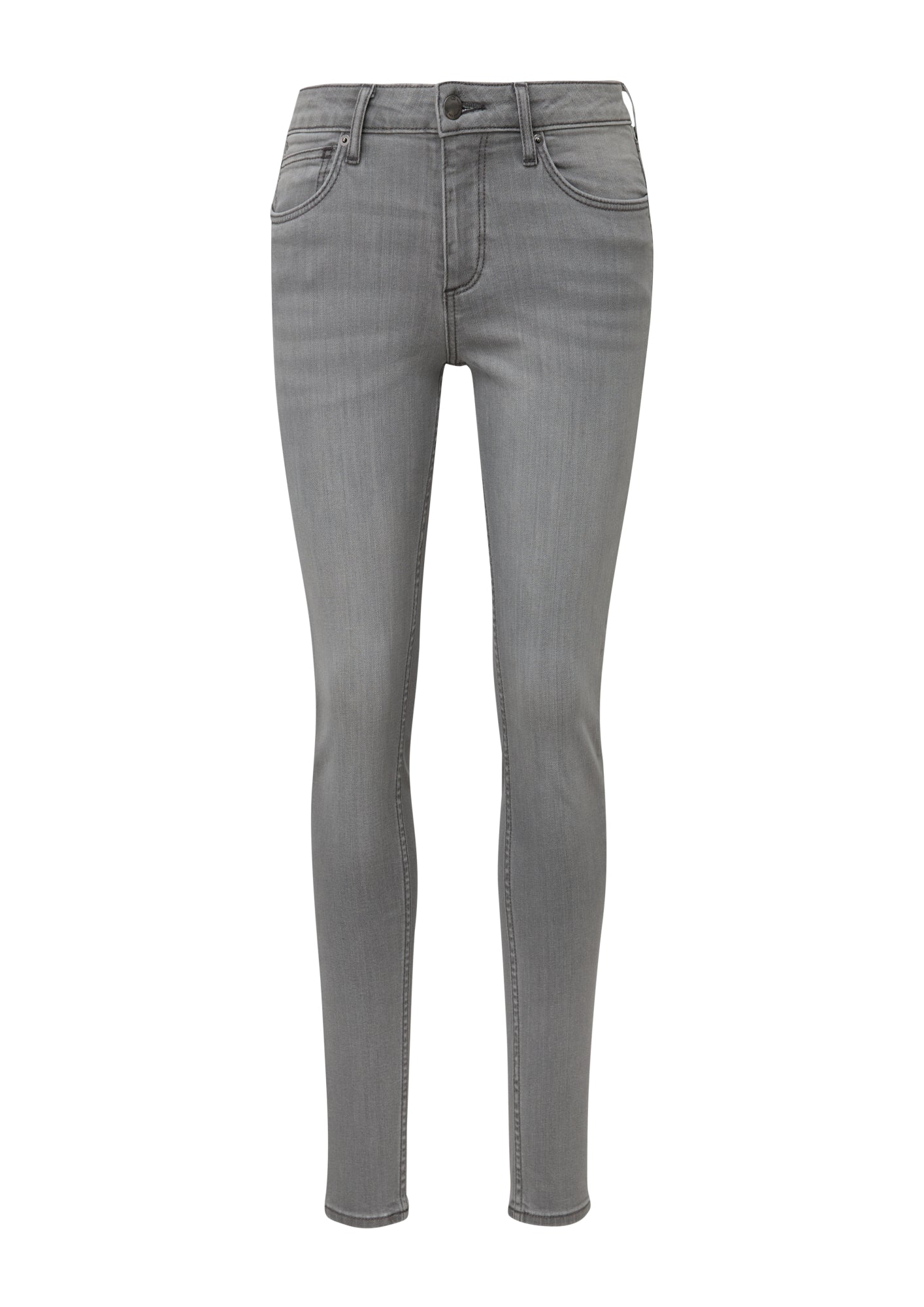 Q/S by s.Oliver Skinny, Slim  grau