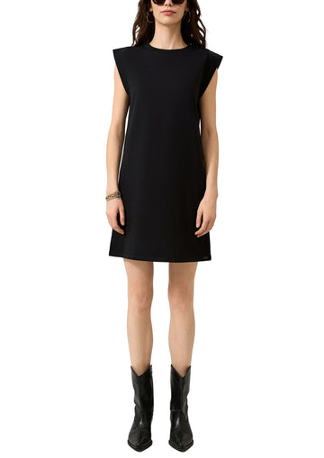 Jerseykleid mit Rundhalsausschnitt