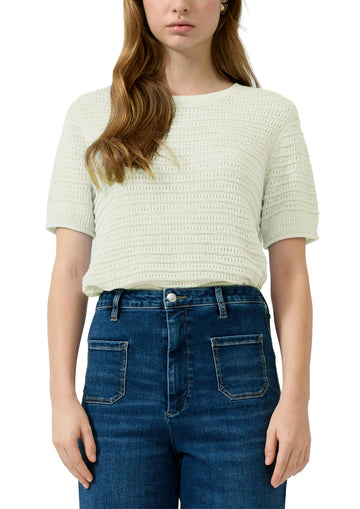 Kurzarmpullover