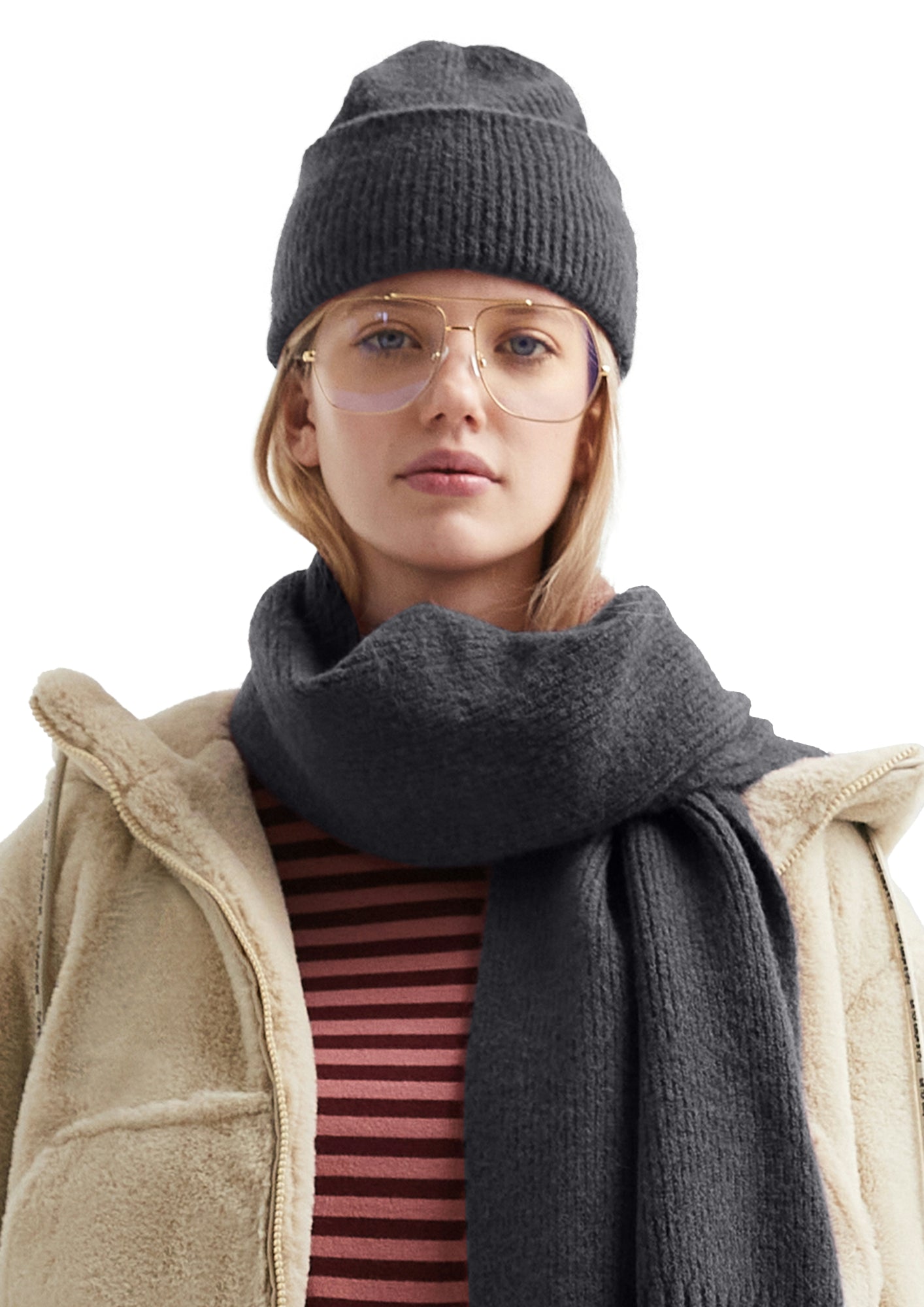 Q/S by s.Oliver Mützen, Hüte  grau