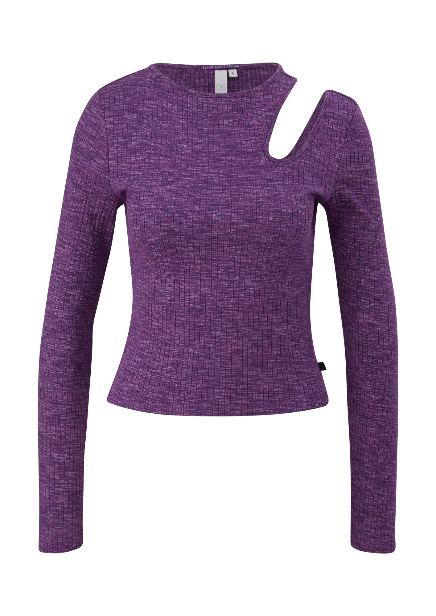 Q/S by s.Oliver Langarmshirts  lila