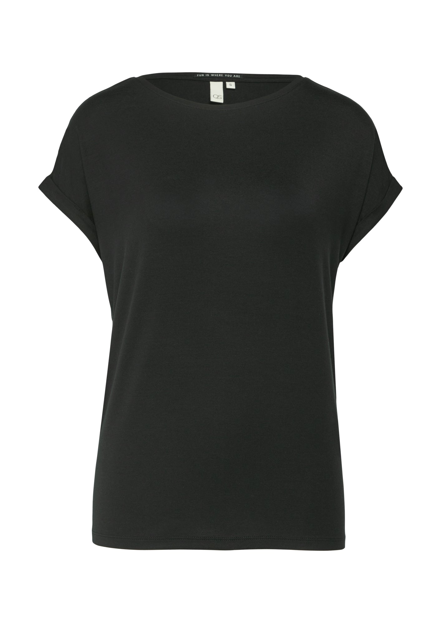Q/S by s.Oliver T-Shirts  schwarz