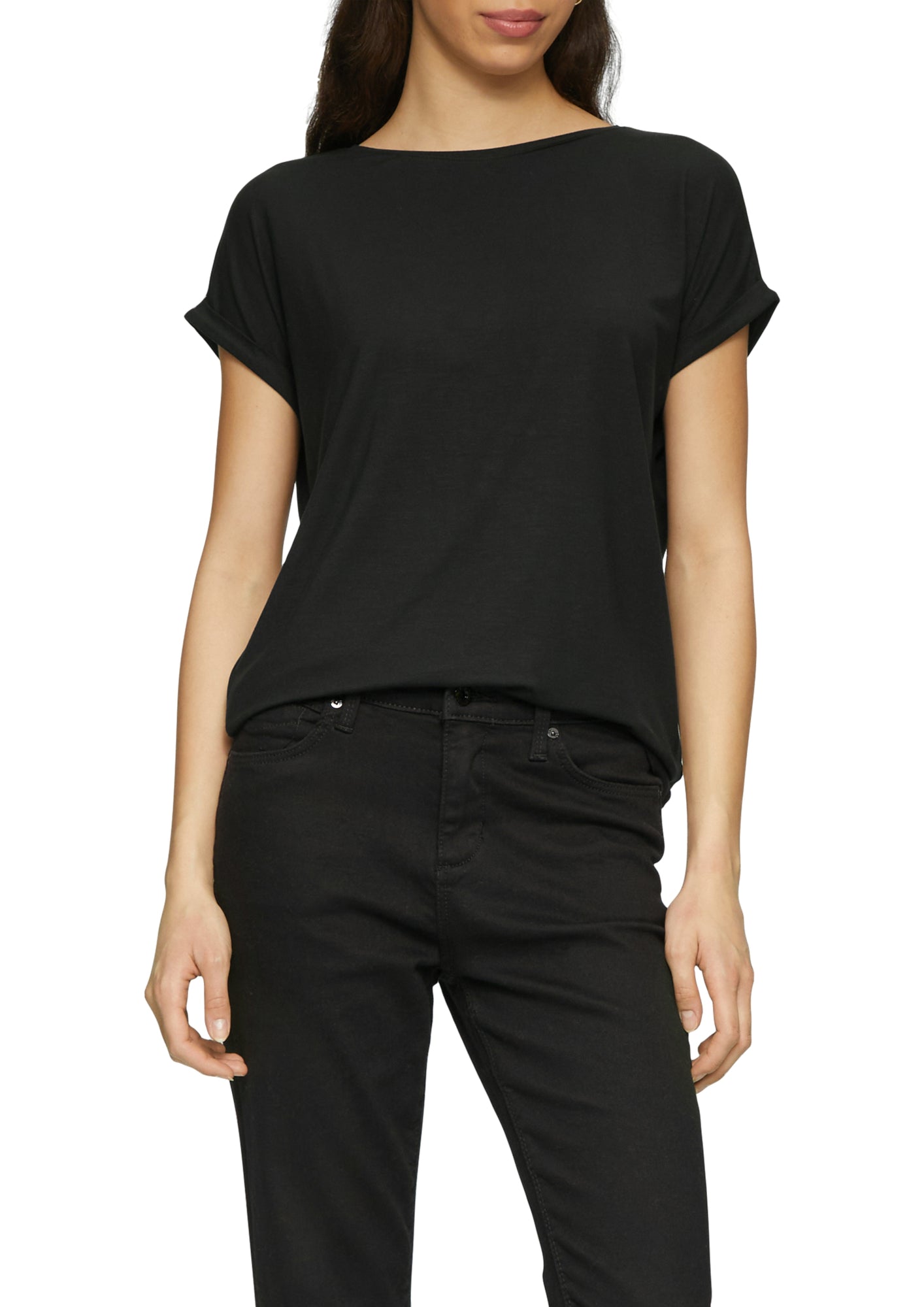 Q/S by s.Oliver T-Shirts  schwarz