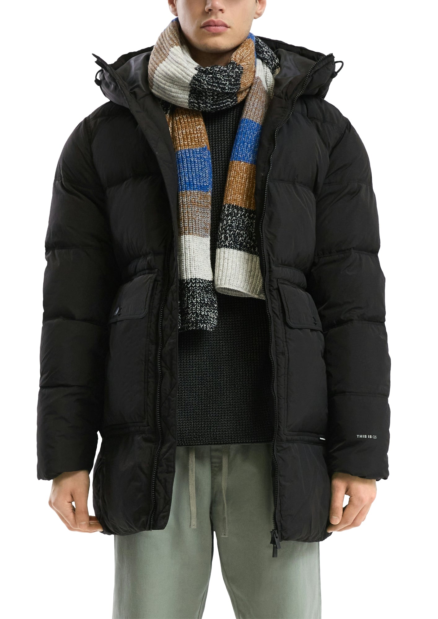 Q/S by s.Oliver Mäntel  schwarz