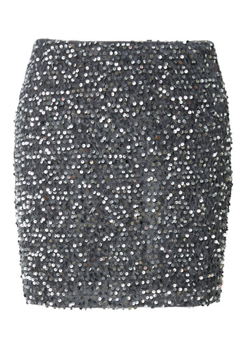 Minirock mit Pailetten