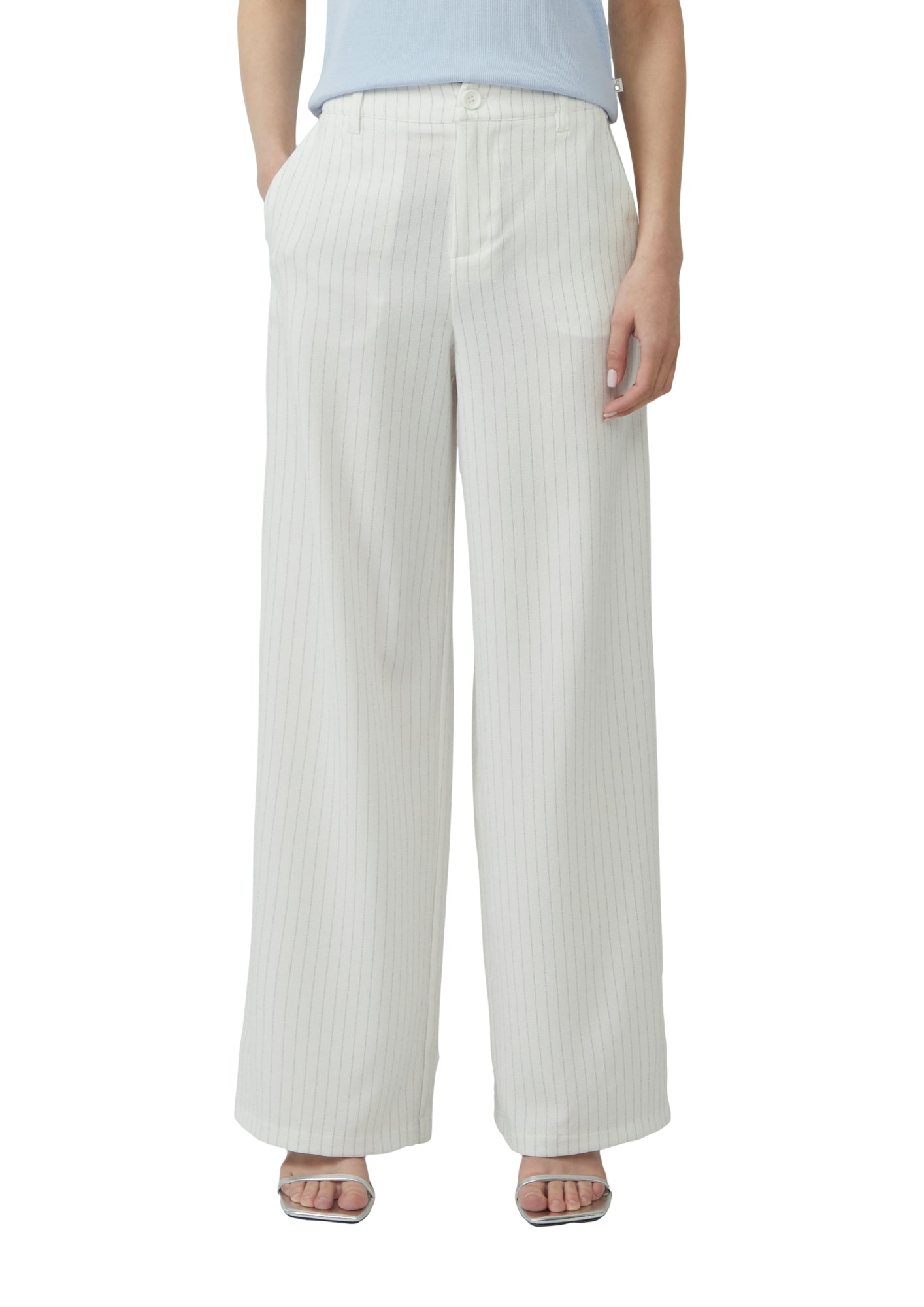 Q/S by s.Oliver Businesshosen  creme