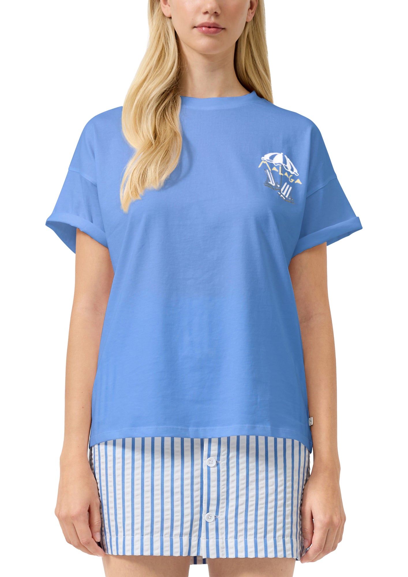 Q/S by s.Oliver T-Shirts  blau