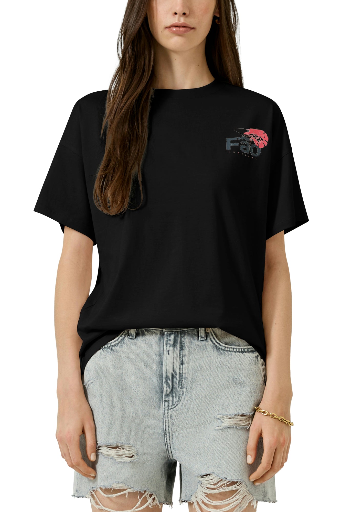Q/S by s.Oliver T-Shirts  schwarz