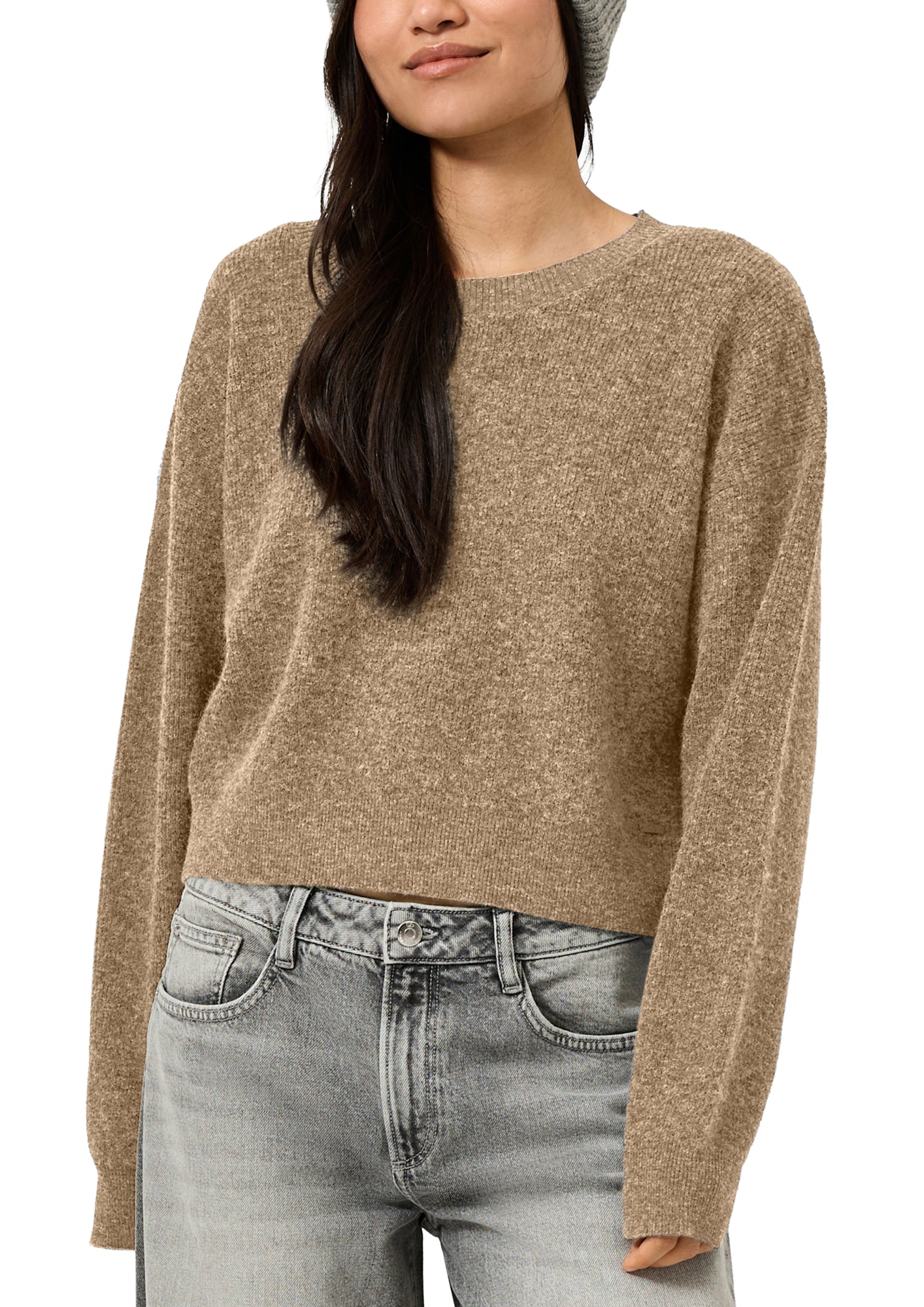 Q/S by s.Oliver Pullover  braun