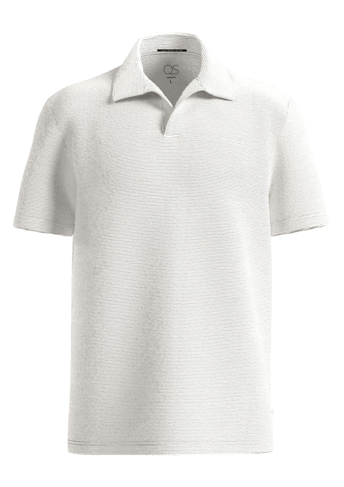 Q/S by s.Oliver Poloshirts  creme
