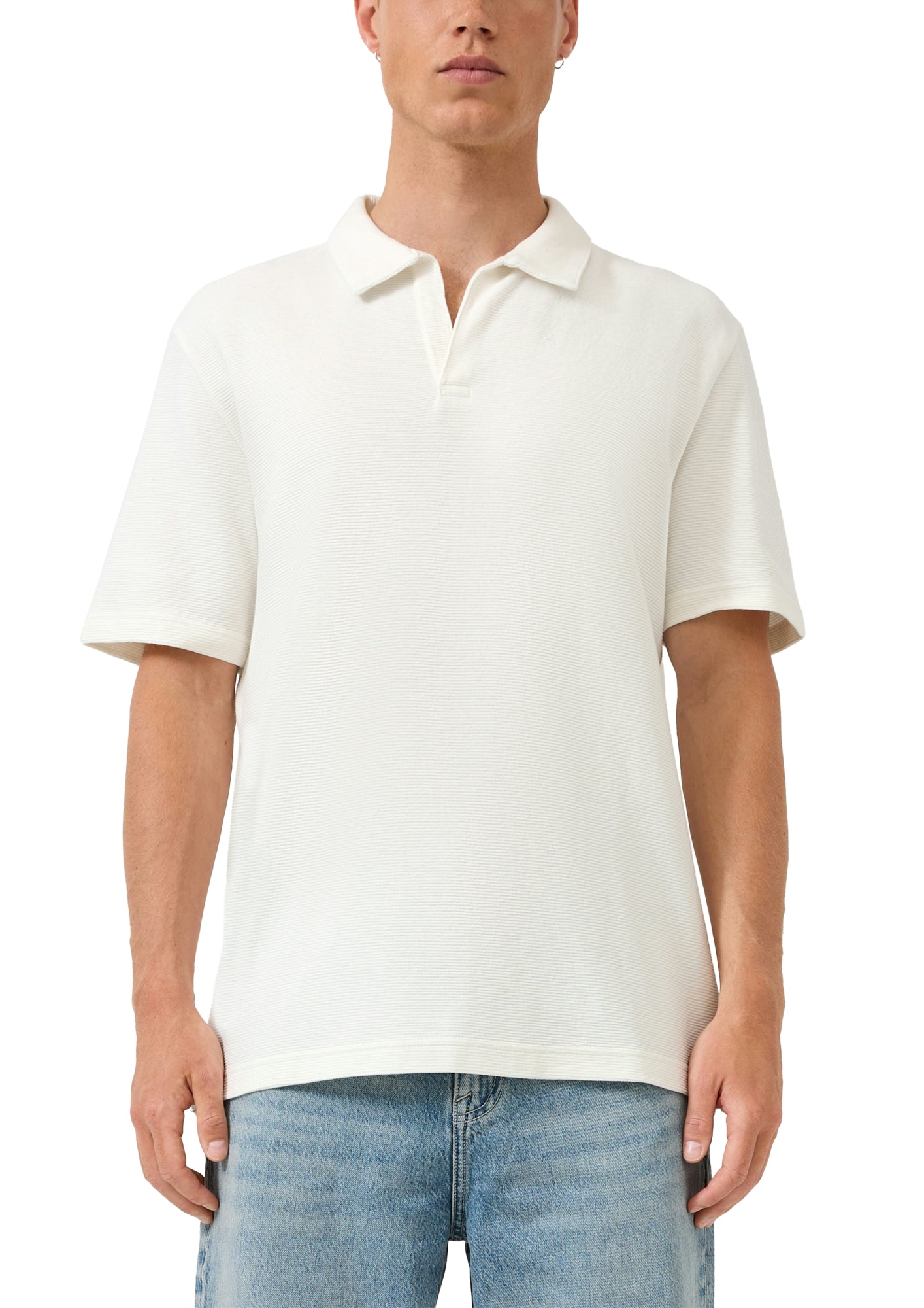 Q/S by s.Oliver Poloshirts  creme