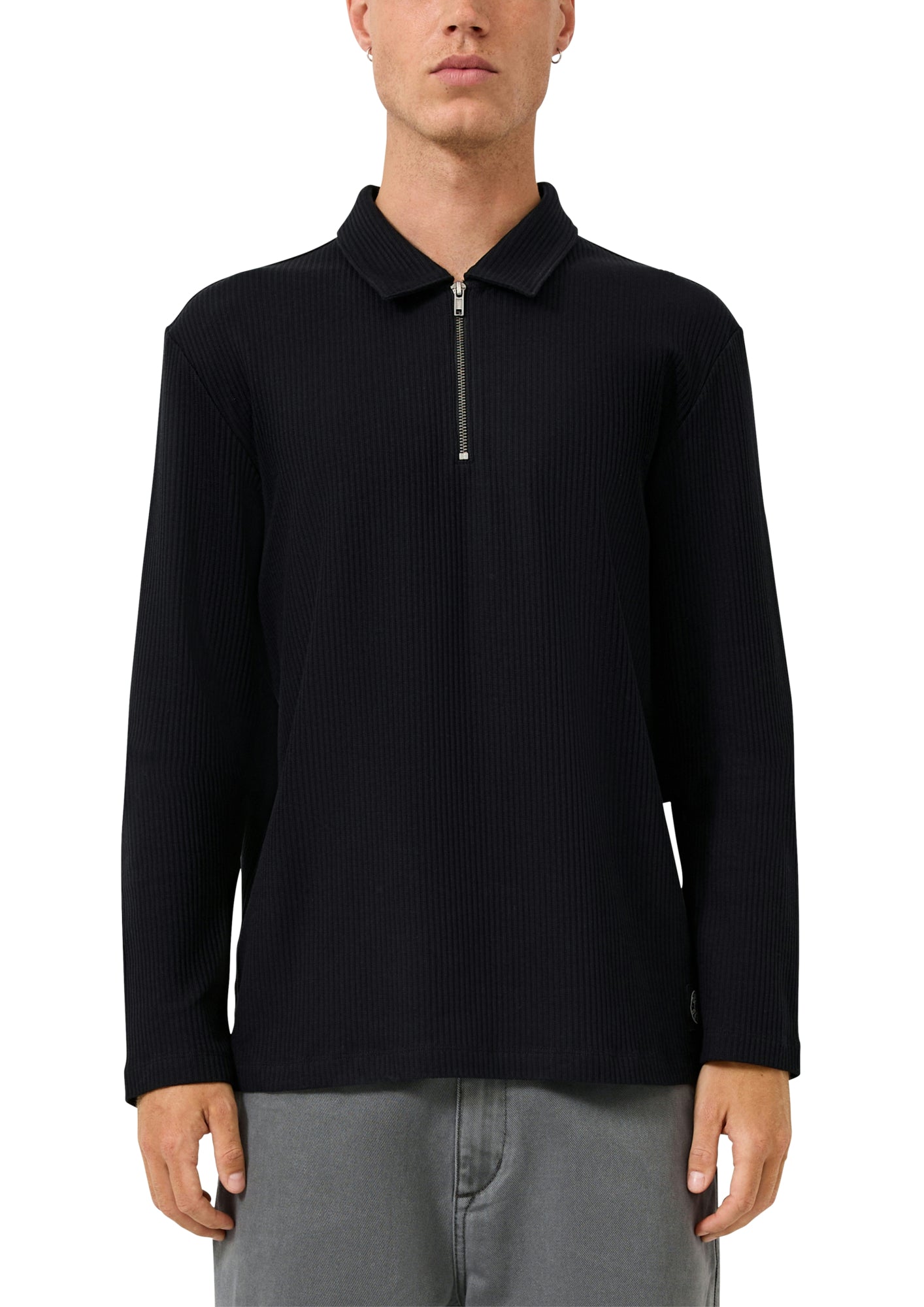 Q/S by s.Oliver Poloshirts  schwarz