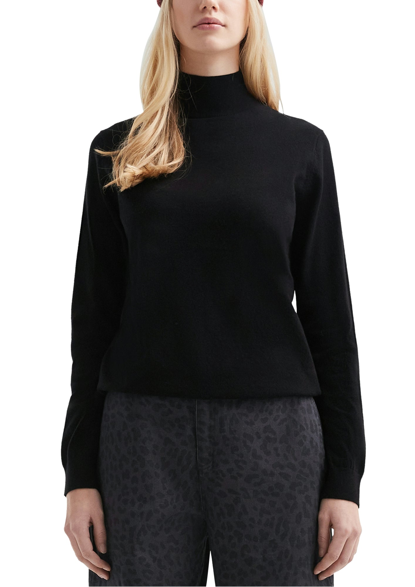 Q/S by s.Oliver Langarmshirts  schwarz